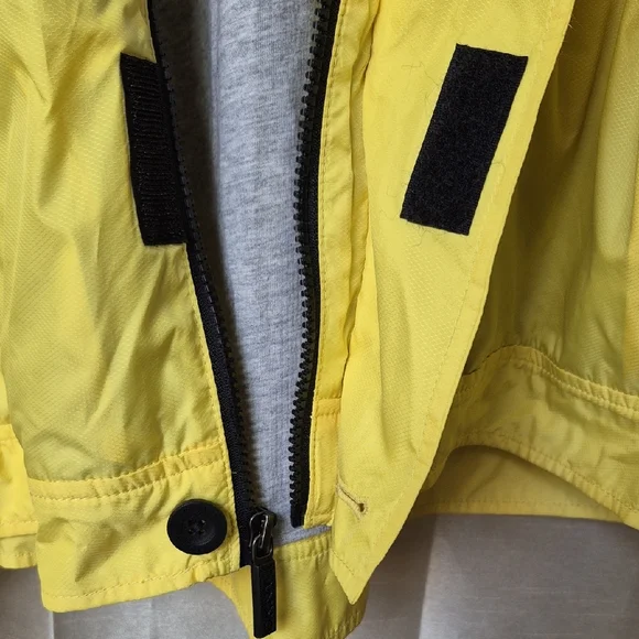 DKNY Men's Vibrant Yellow Windbreaker- XXL - Picture 8 of 15